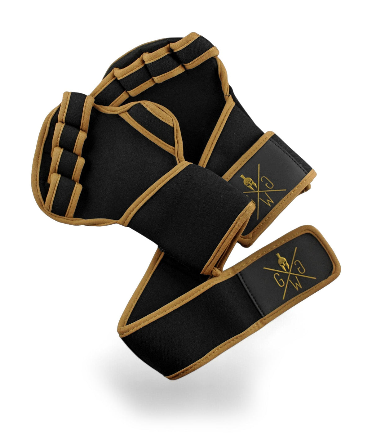 Geöffnete Bandage der Grip-Pads fürs Krafttraining