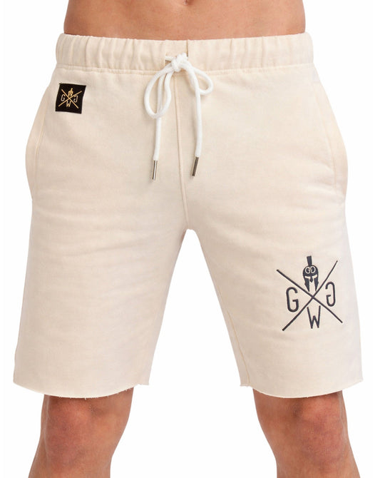 Off-White Fitness Shorts Classic mit Kordel und gesticktem Logo