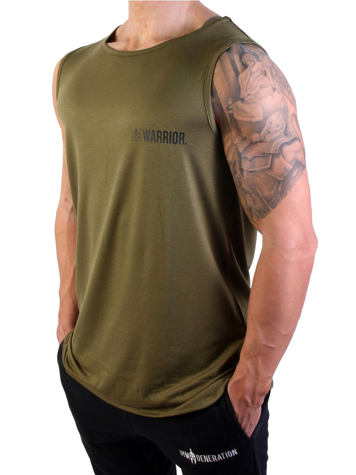 Olives Tank Top für Herren in der Seitenansicht