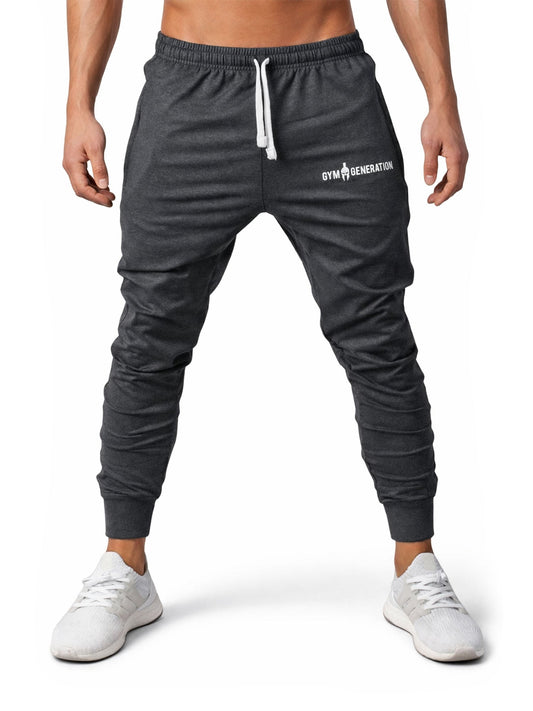 Sporthose V8 Premium in Anthrazit, Frontansicht mit Gummibund