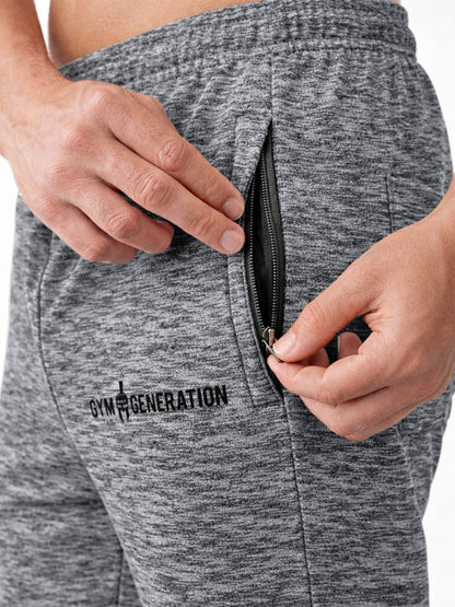 YKK-Reißverschlusstasche mit schwarzem Logo im Detail