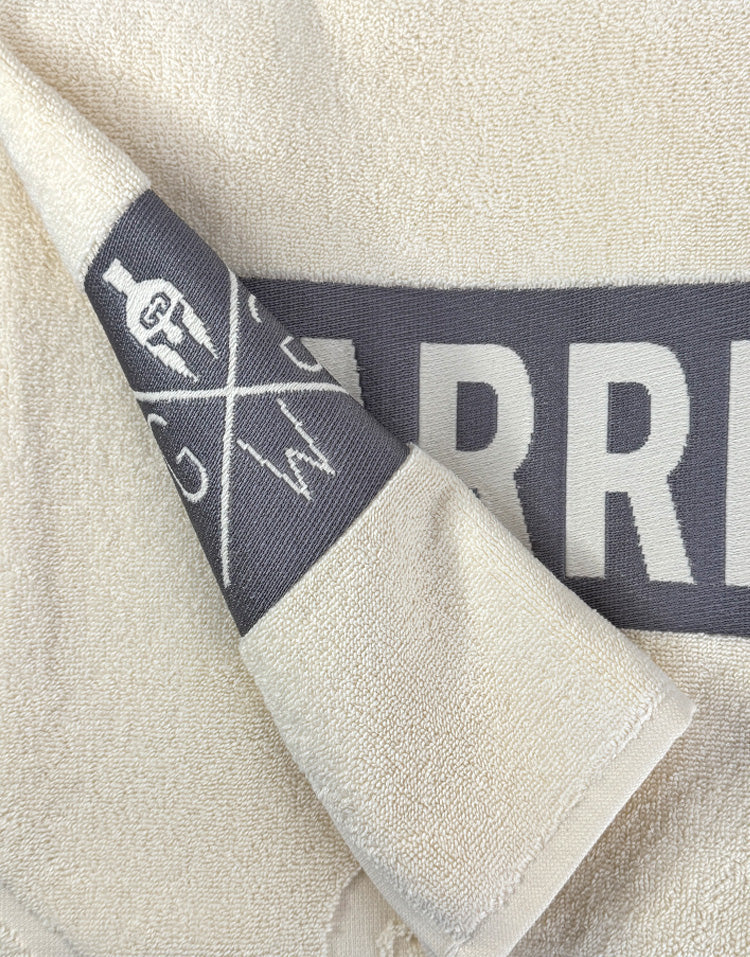 Gym Handtuch in Off-White, Vorderansicht
