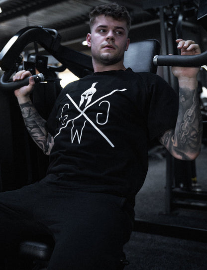 Pump Cover beim Training im Gym getragen