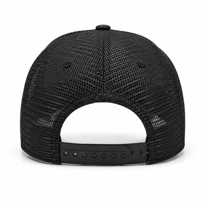 Rückansicht der Gym Cap mit Netzpanels und verstellbarem Snapback
