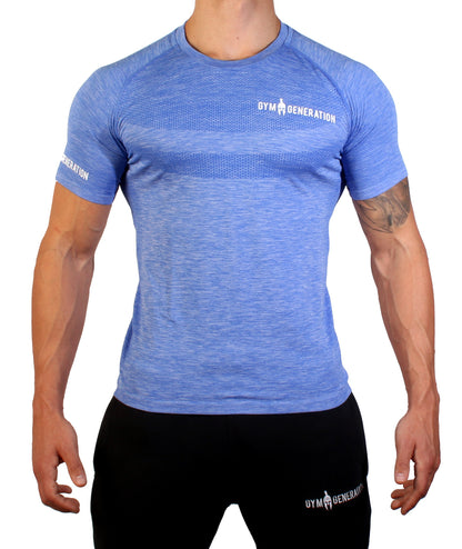 Seamless Fitness Shirt - Ultra Marine
