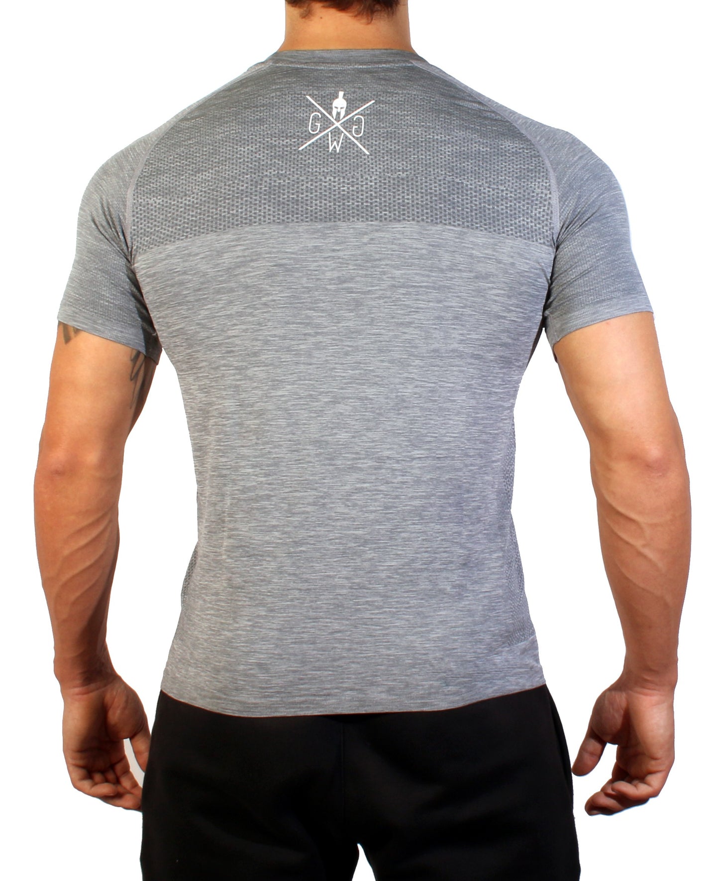Seamless Fitness Shirt - Frost Grau