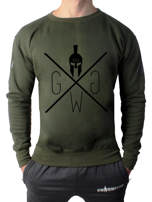 Pull Guerrier - Olive