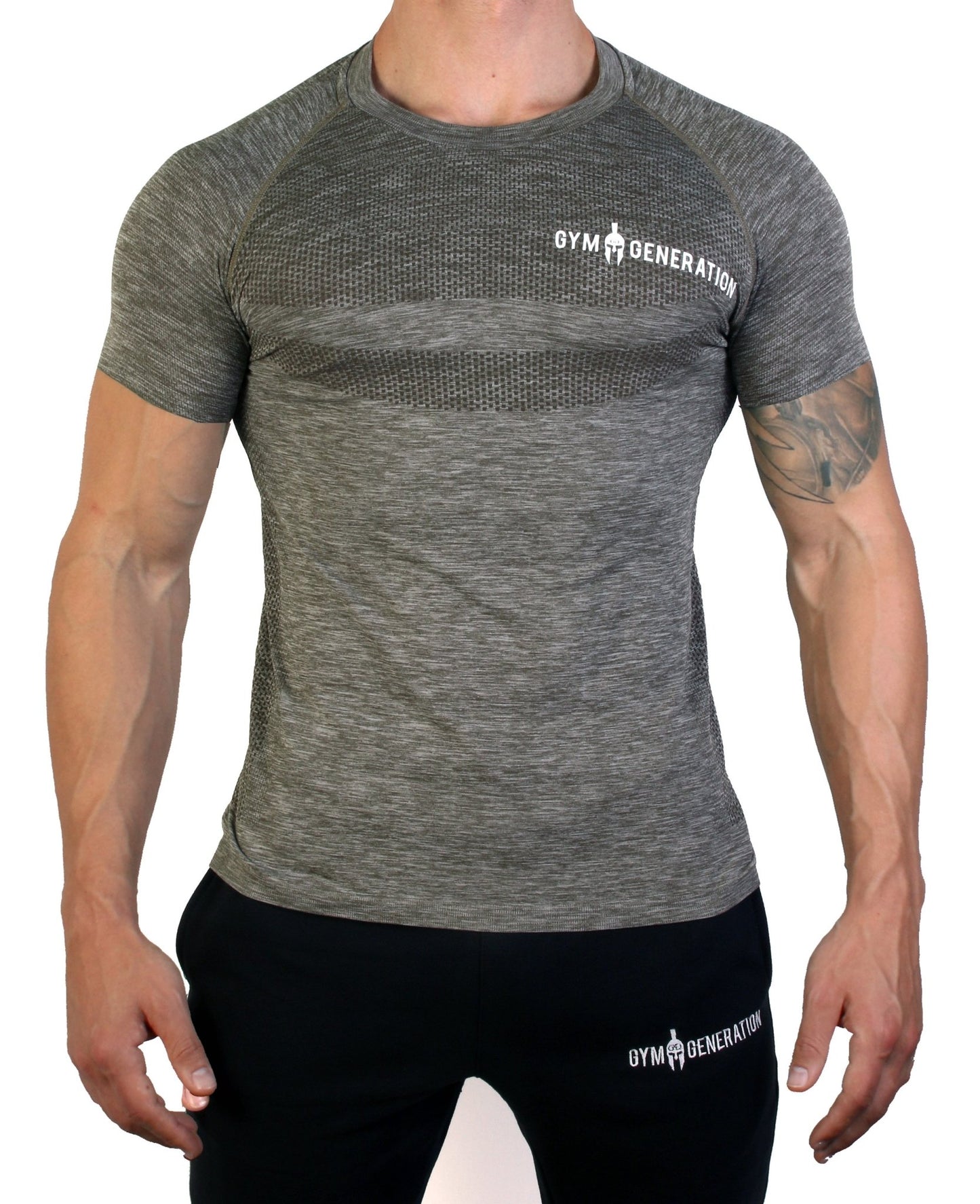 Naadloos fitnessshirt - Cypres