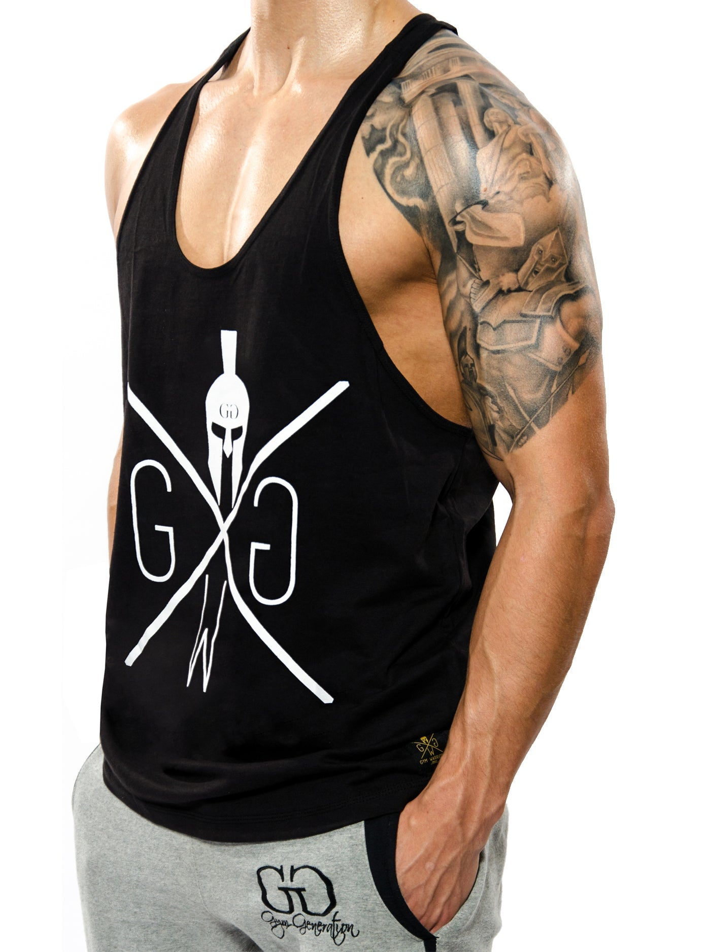 Stringer Tank Top Classic - Schwarz