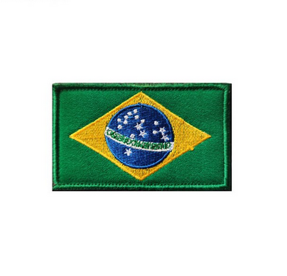 Brasilien Flag Patch