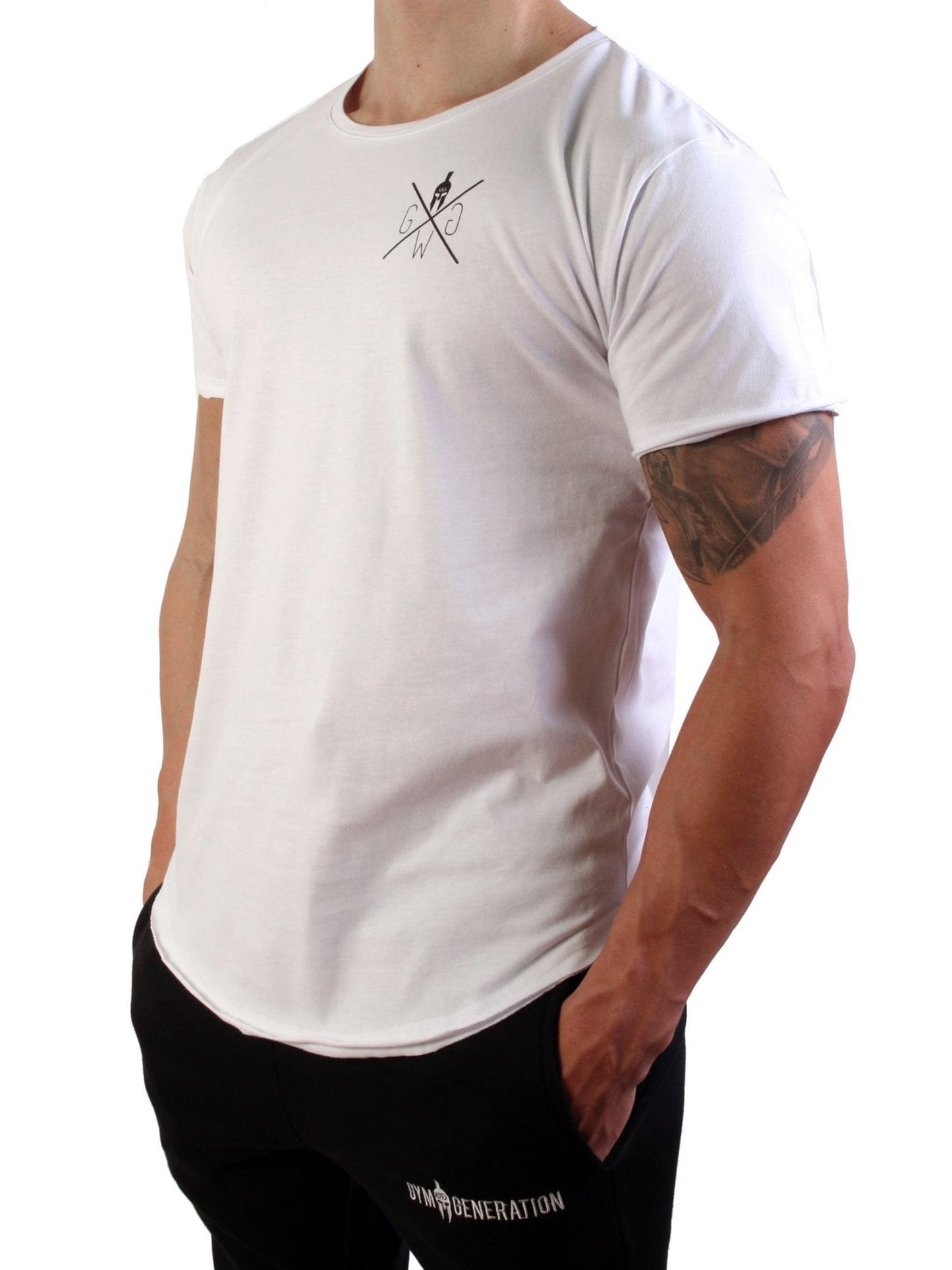 Legacy T-Shirt - Miami Weiss - Gym Generation® Schweiz-