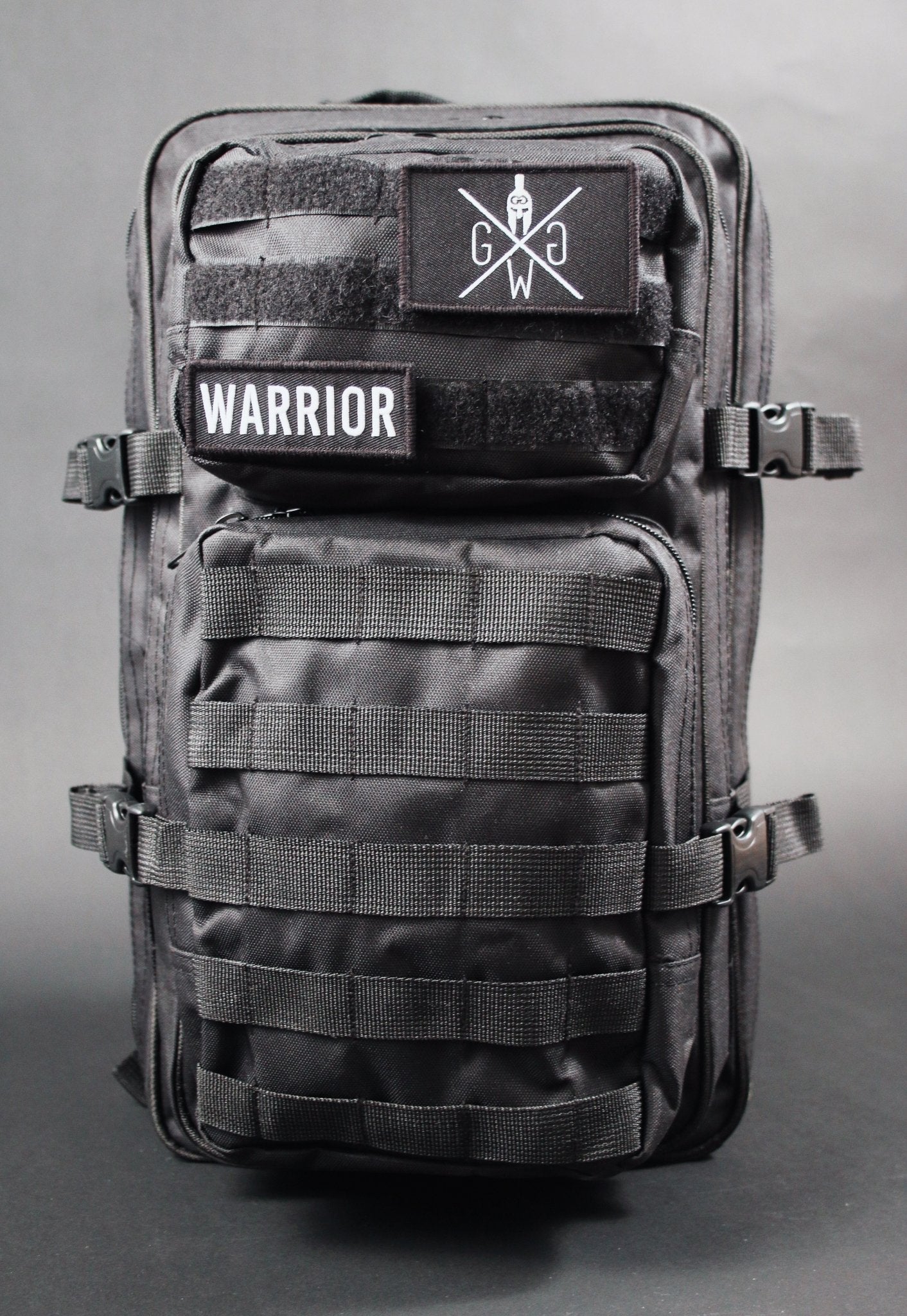 Warrior Fitness Backpack - Schwarz - Gym Generation-