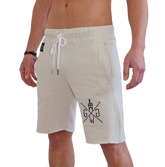 Warrior Gym Shorts - light beige